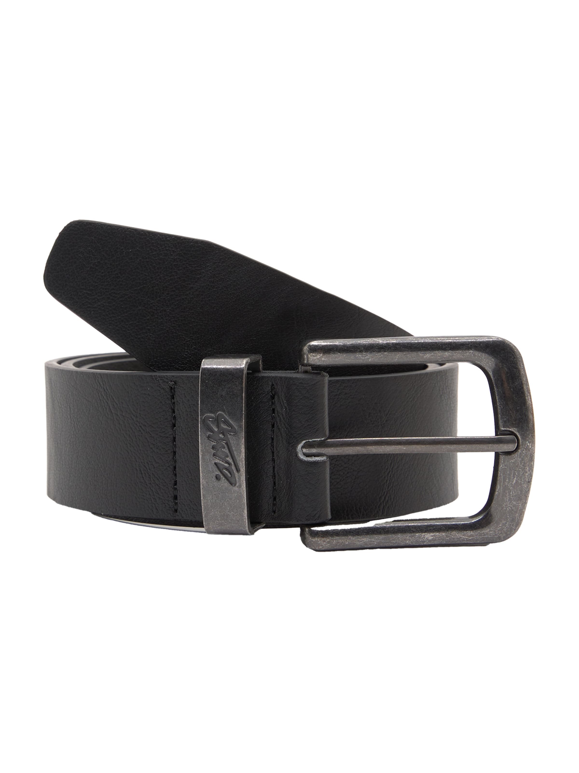 Pull&Bear Gürtel in Schwarz: Vorderseite