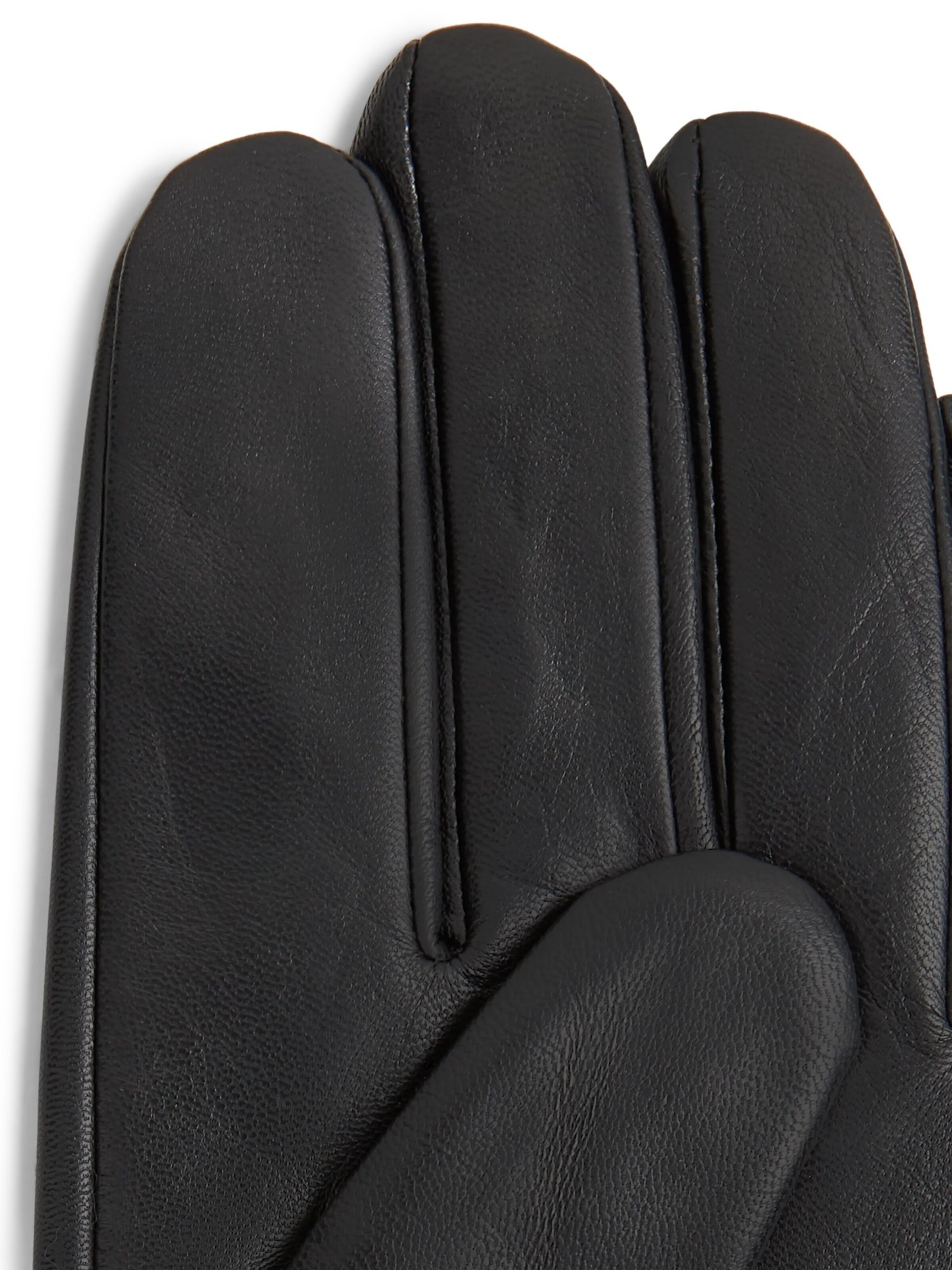 KARL LAGERFELD JEANS Prstové rukavice – černá
