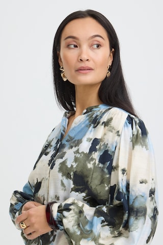 Fransa - Blusa 'FRAriana' en azul