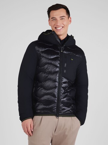 Blauer.USA Jacke in Schwarz: Vorderseite