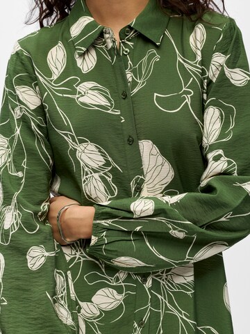 Rochie tip bluză 'OBJJACIRA' de la OBJECT pe verde