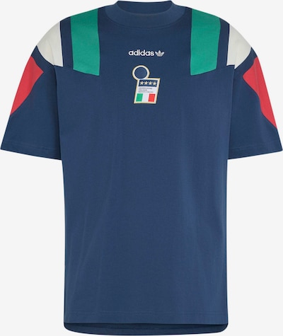 ADIDAS PERFORMANCE Toiminnallinen paita 'FIGC EQT' koossa XS värissä laivastonsininen / vaaleanvihreä / valkoinen, Tuotenäkymä