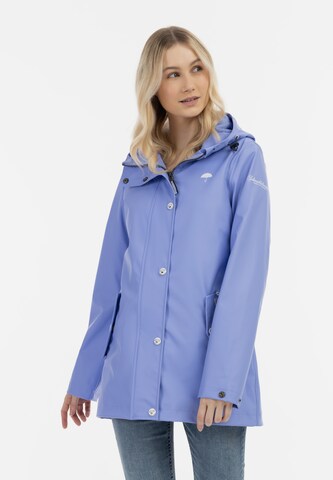 Schmuddelwedda Regenjacke in Blau: predná strana