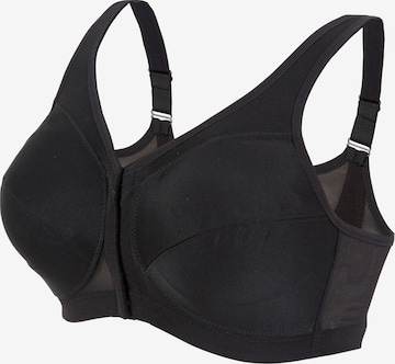 GLAMORISE Minimiser Bra in Black