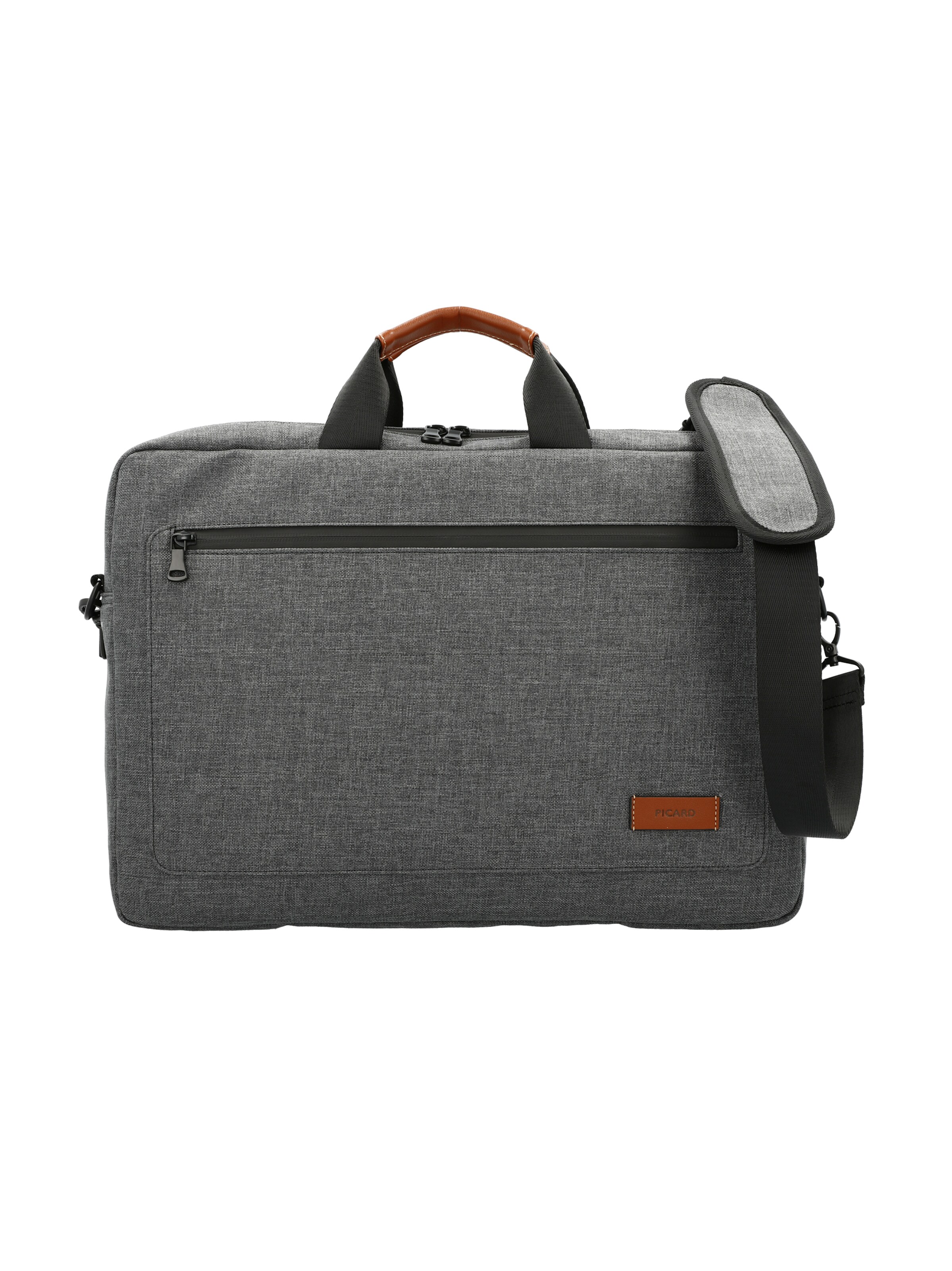 Picard Aktentas 'Go Eco' in Grijs: voorkant