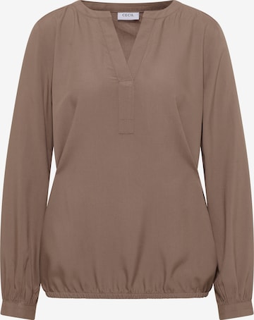 CECIL Blouse in Grey: front