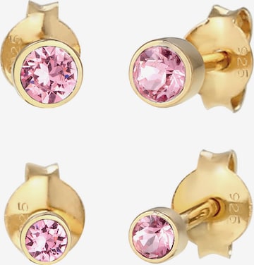 Boucles d'oreilles ELLI en or : devant