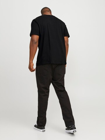 Jack & Jones Plus Μπλουζάκι 'JJBradley' σε μαύρο