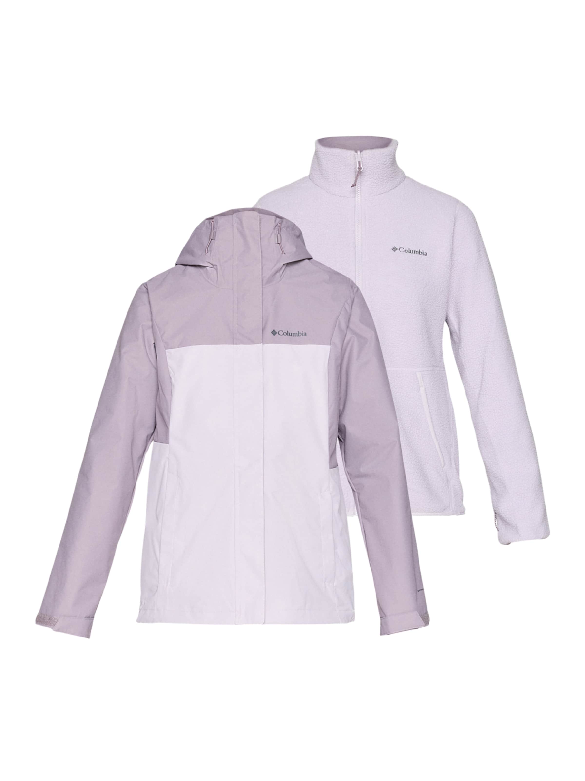 COLUMBIA Outdoorová bunda 'Hikebound II IC' – fialová: přední strana