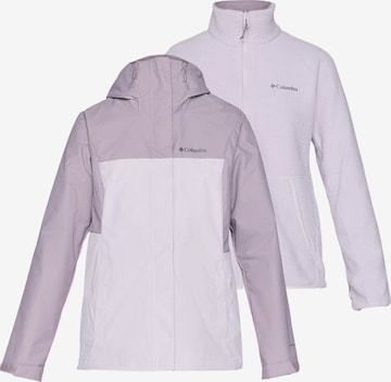 purpurinė COLUMBIA Laisvalaikio striukė 'Hikebound II IC': priekis