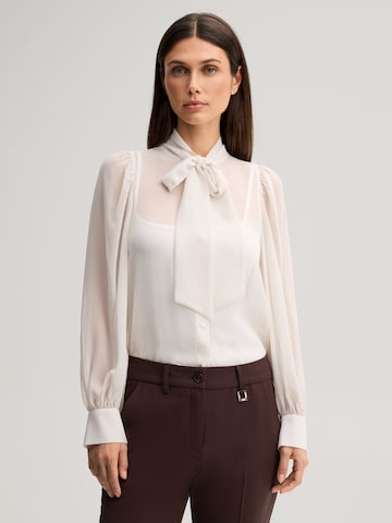 JOOP! Blouse in Wit: voorkant