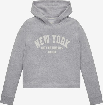 TOM TAILOR Sweatshirt in Grey: front