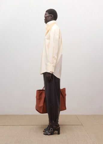 MANGO Blouse 'Anara' in Beige