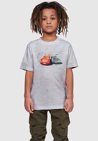 ABSOLUTE CULT Shirt 'Cars - Lightning Vs Storm' in Grey: front