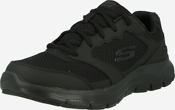 Baskets basses 'Flex Advantage 4.0' SKECHERS en noir : devant