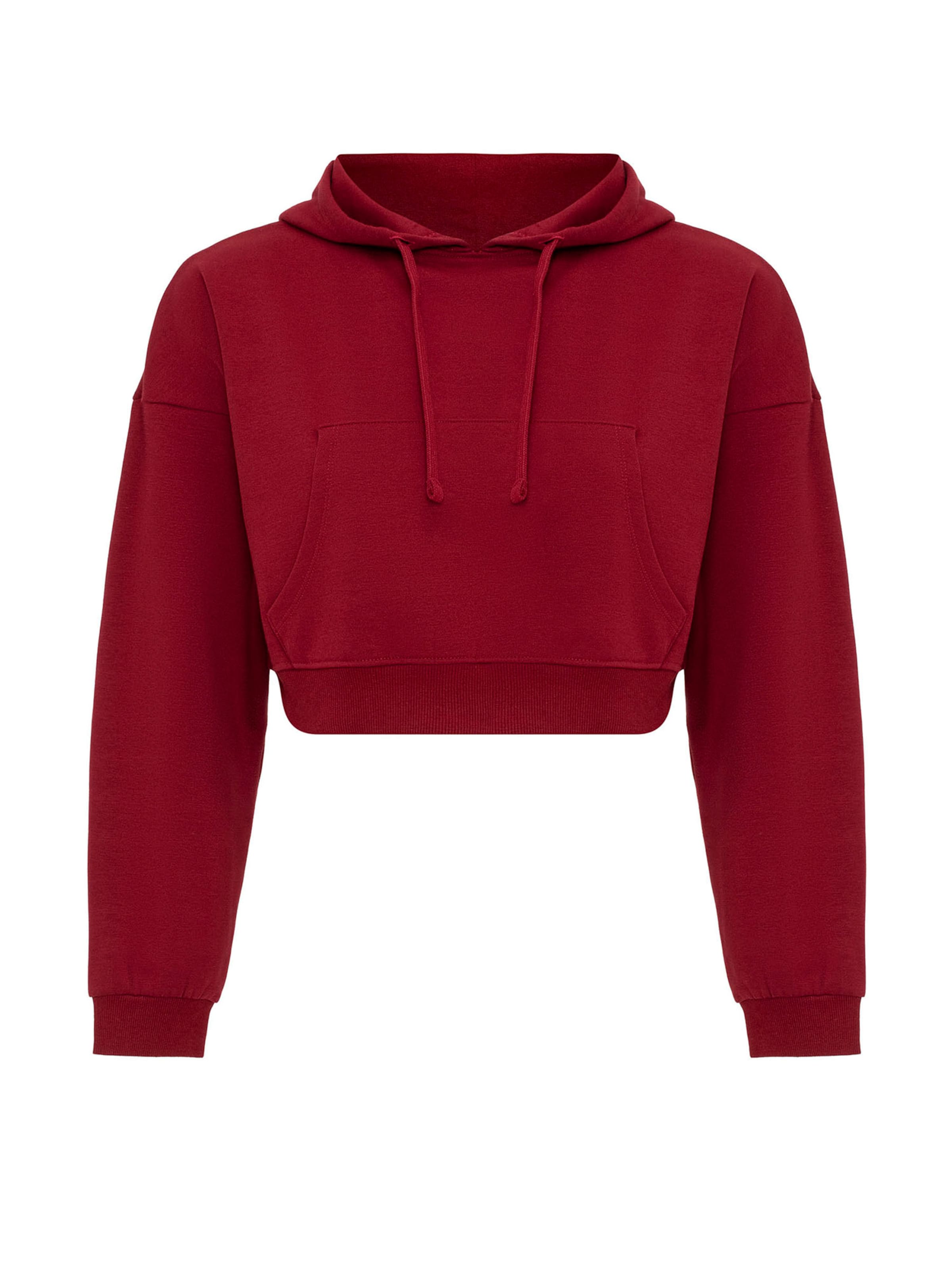 Jacey Quinn Sweatshirt in Red: front