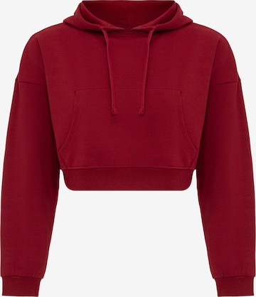 Jacey Quinn Sweatshirt in Rot: Vorderseite