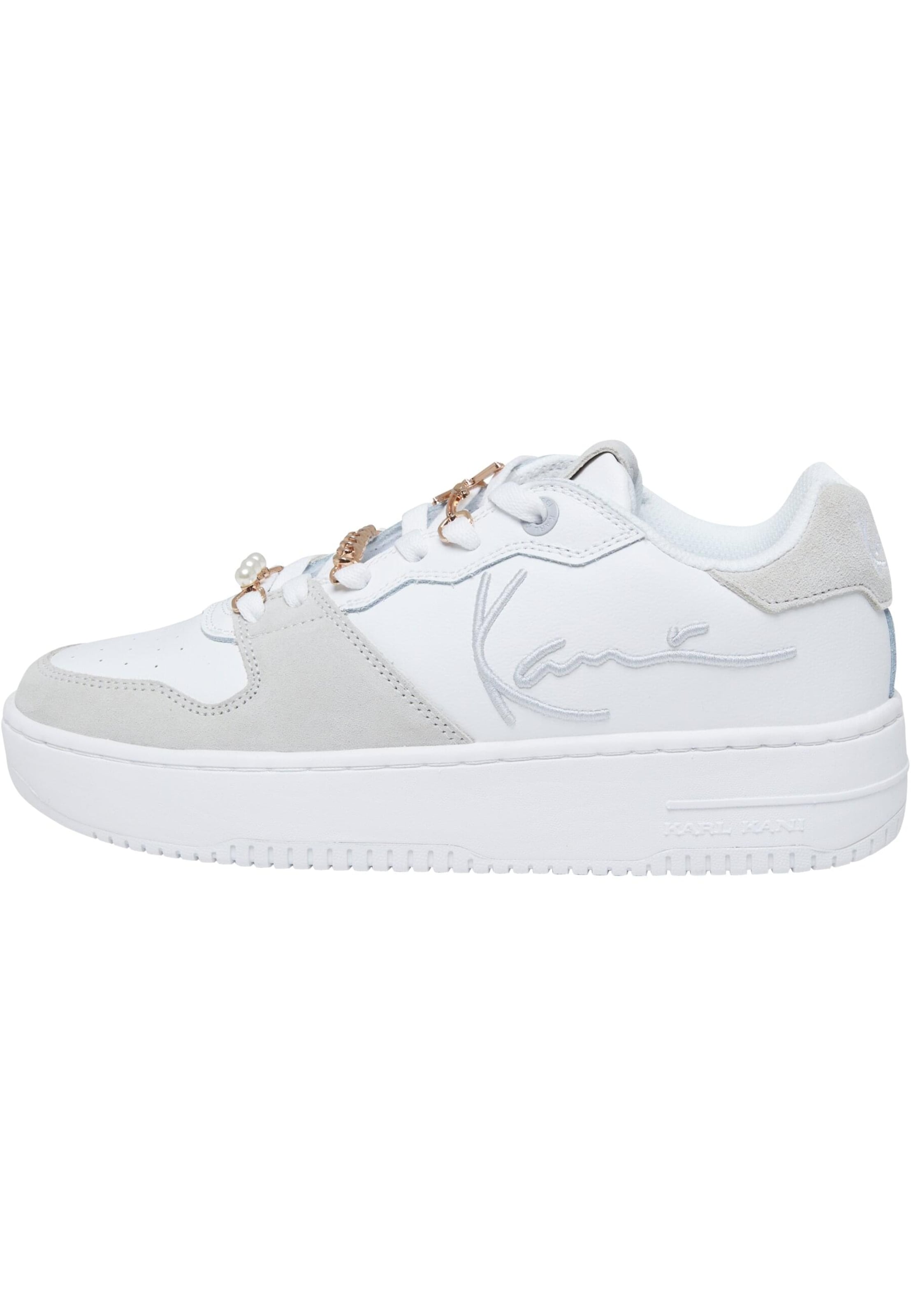 Karl Kani Tenisky '89 UP' – bílá: přední strana