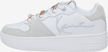 Karl Kani Sneakers laag '89 UP' in Wit: voorkant