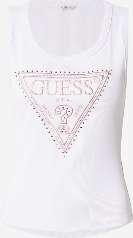 GUESS Top 'SAVINA' w kolorze biały: przód