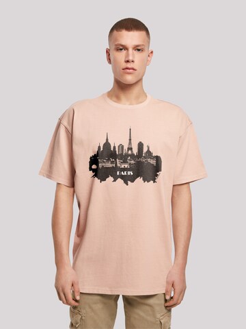 T-Shirt F4NT4STIC en rose : devant