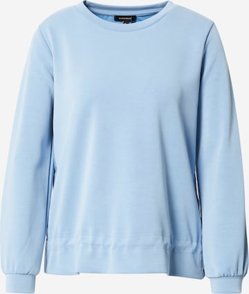 MORE & MORE Sweatshirt 'Preppy blue' in Blau: predná strana