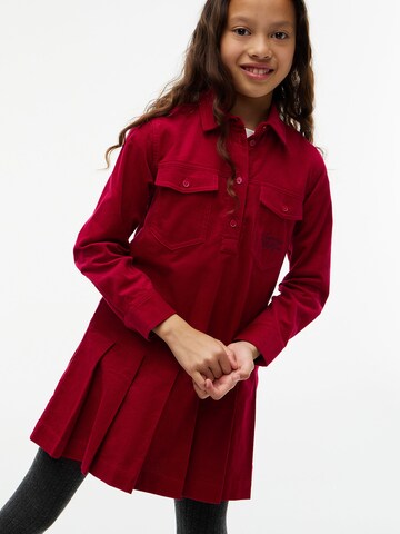 TOMMY HILFIGER Jurk in Rood: voorkant