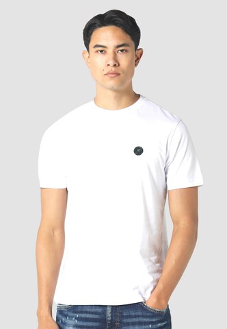 883Police Shirt 'Rhodri' in White: front