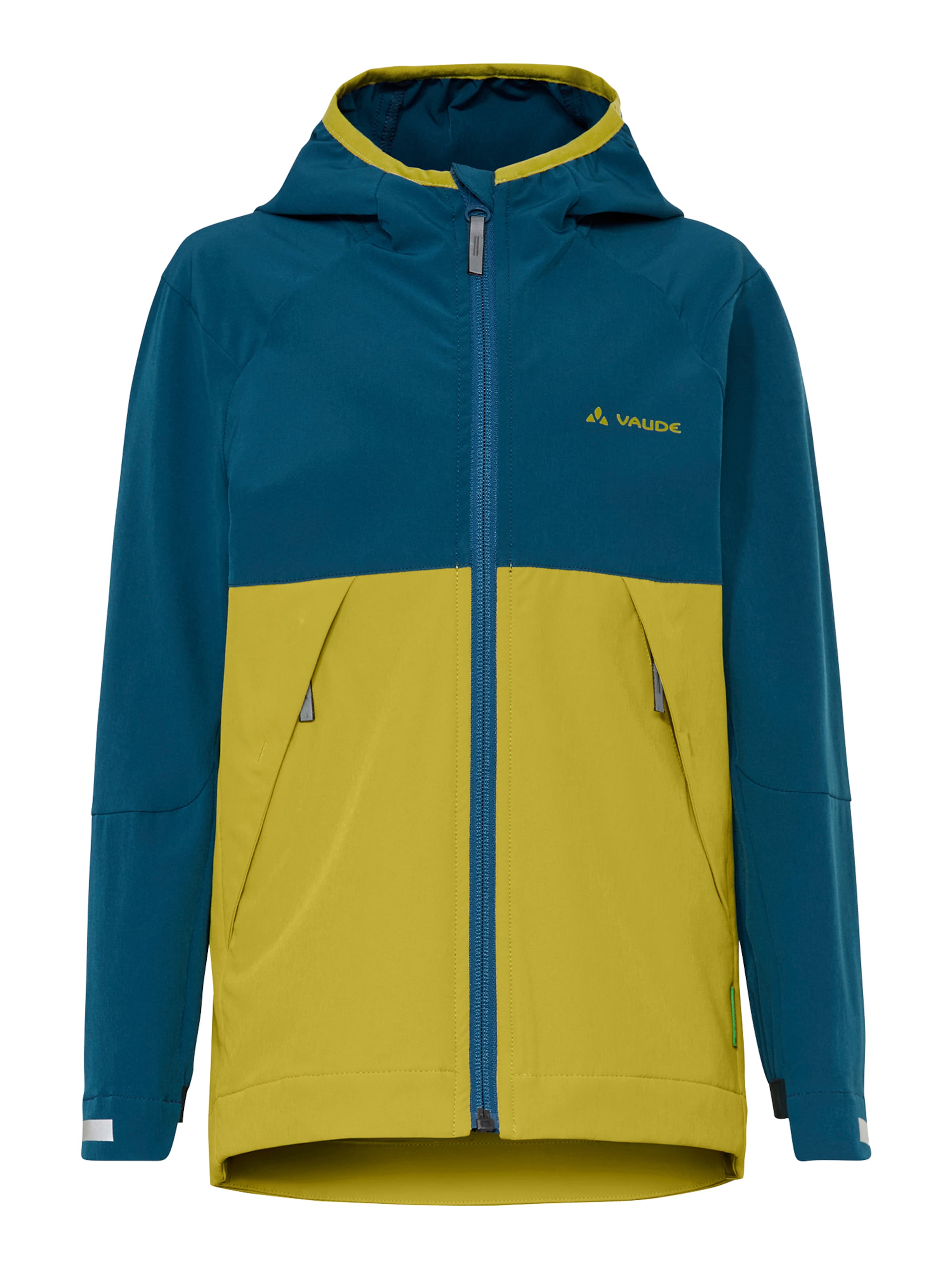 VAUDE Outdoorjas 'Moab' in Groen: voorkant