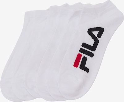 Kojinės iš FILA, spalva – vyšninė spalva / juoda / balta, Prekių apžvalga