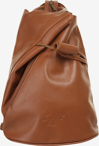 Sac à dos Samantha Look en marron : devant