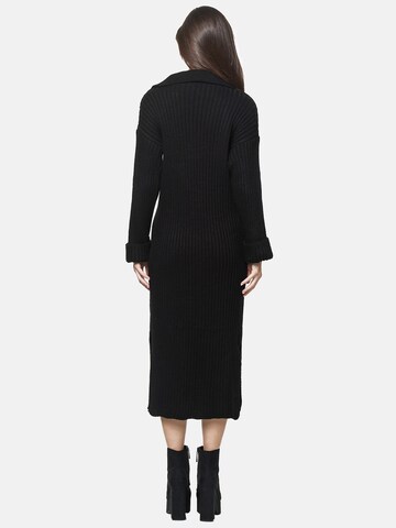 Abito in maglia di Elara in nero