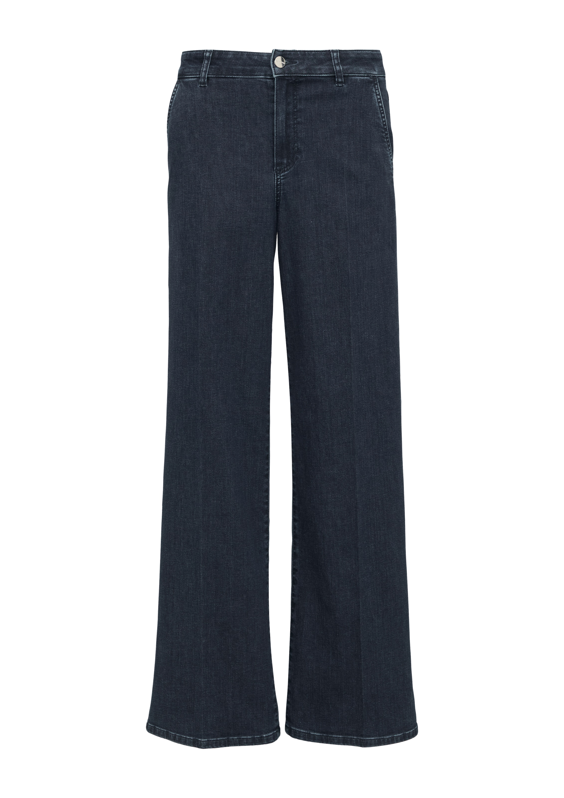 COMMA Wide leg Τζιν σε μπλε: μπροστά