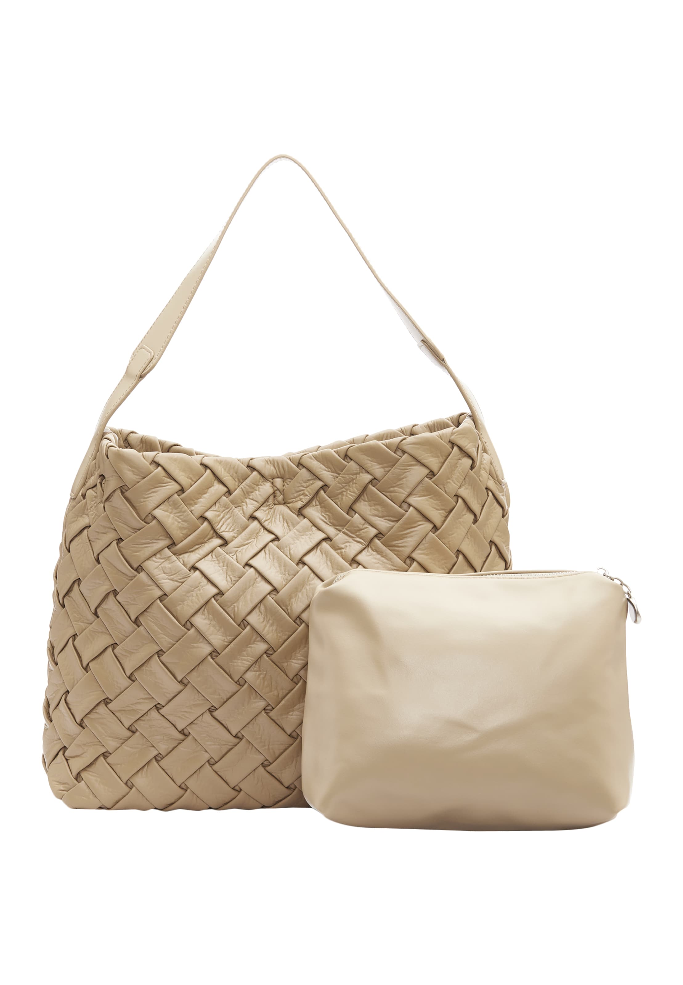FELIPA Schoudertas in Beige: voorkant