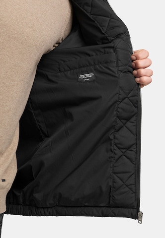 INDICODE JEANS Between-season jacket 'Doro' in Black