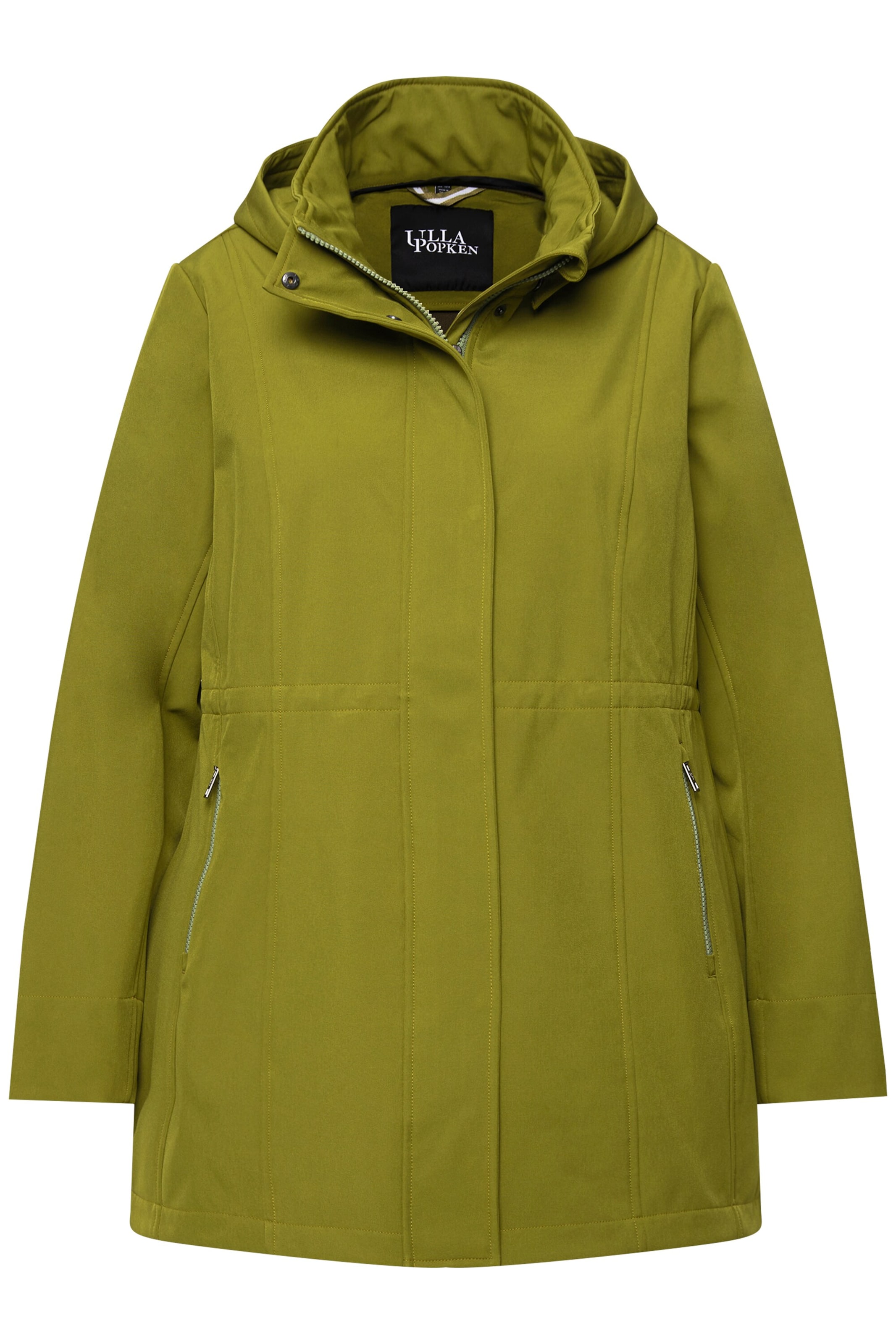 Ulla Popken Functionele jas in Groen: voorkant