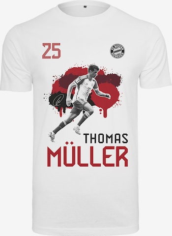 FC BAYERN MÜNCHEN Shirt ' Player ' in White: front