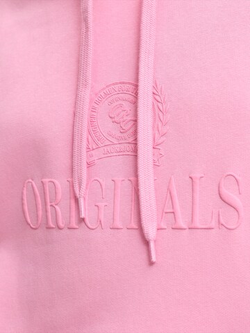 JACK & JONES Sweatshirt 'JORFrederiks Berg' in Pink