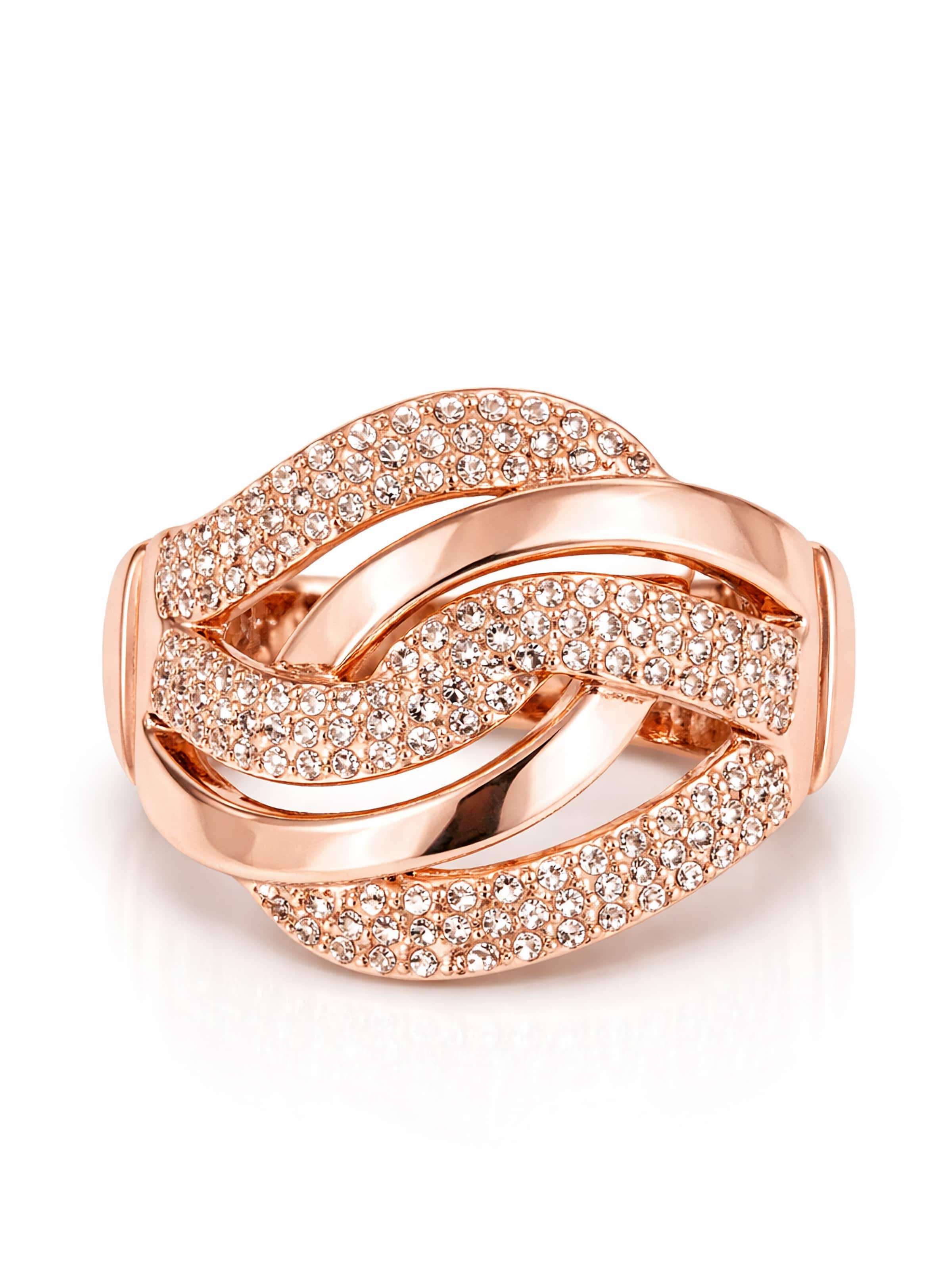 COLLEZIONE ALESSANDRO Ring 'Paris'‌‌‌ in Gold: Vorderseite
