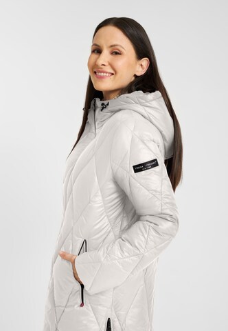 Frieda & Freddies NY Between-Seasons Coat 'Idis' in White