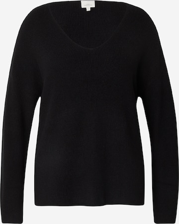 juoda ONLY Carmakoma Megztinis 'CARIbi': priekis