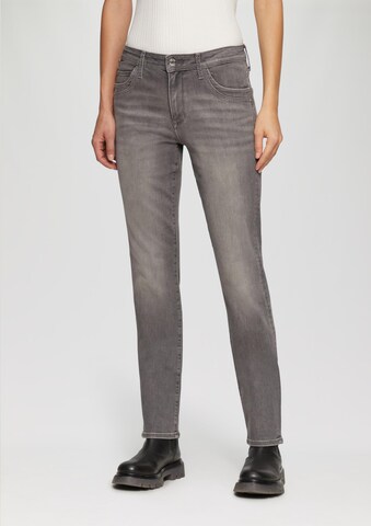 s.Oliver Slimfit Jeans 'Betsy' in Grijs: voorkant