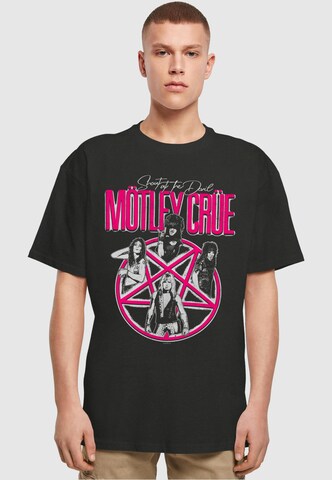 Merchcode Shirt 'Motley Crue - Vintage Shout At The Devil' in Black: front