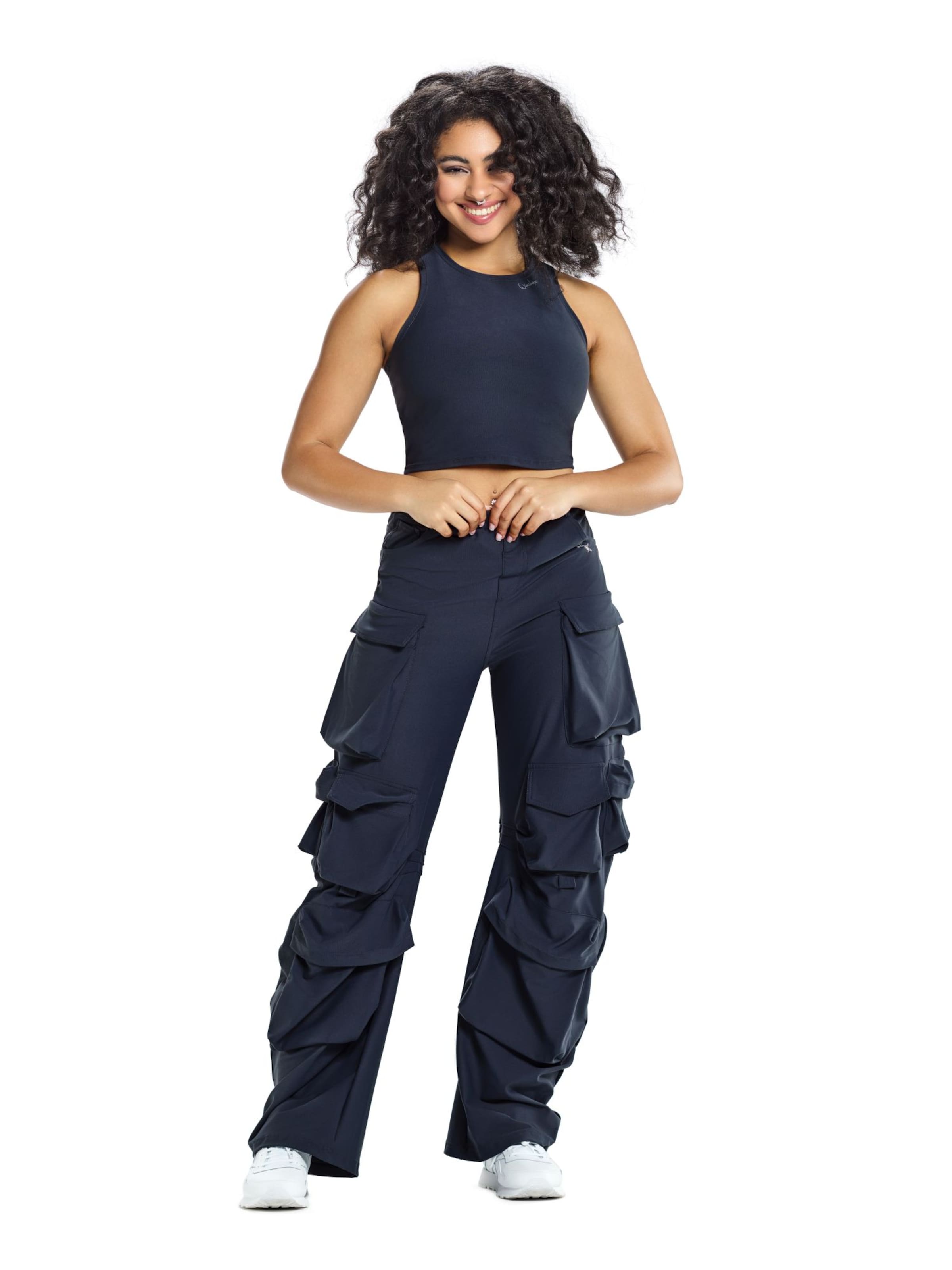 Winshape Voľný strih Športové nohavice ' CP101C ' - Sivá