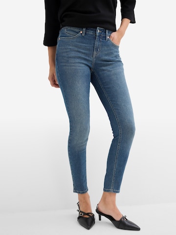 bonprix Skinny Jeans in Blauw: voorkant
