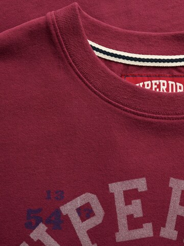 Superdry & Co - Camisa 'Vintage Prep' em vermelho