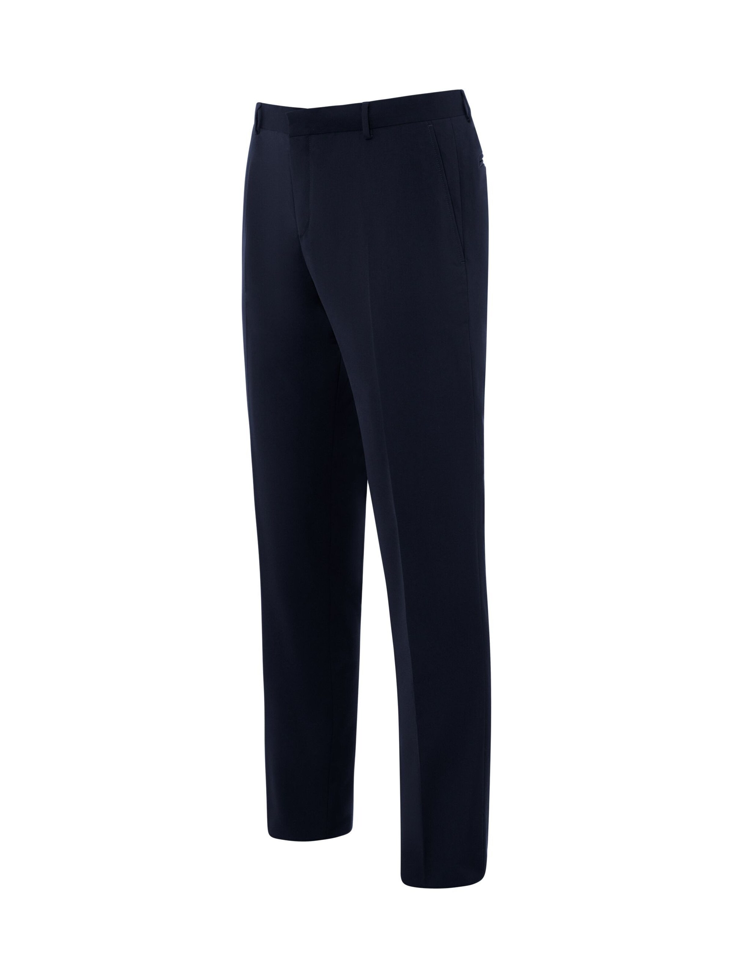 Coupe slim Pantalon à plis '3935-20039' Thomas Goodwin en bleu