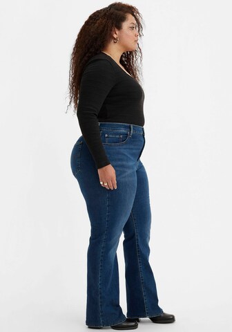 Levi's® Plus Bootcut Jeans '725 PL HR Bootcut' i blå