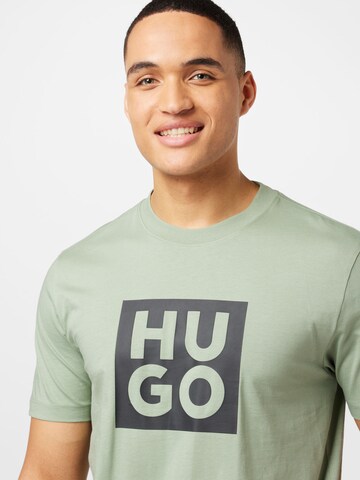 HUGO Red - Camisa 'Daltor' em verde