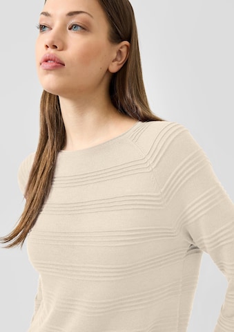 QS Trui in Beige